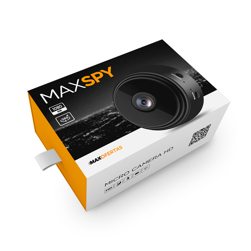 Micro Câmera Espiã - Max Spy HD